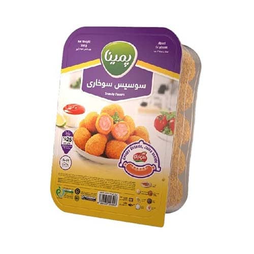 سوسیس سوخاری 350گ پمینا