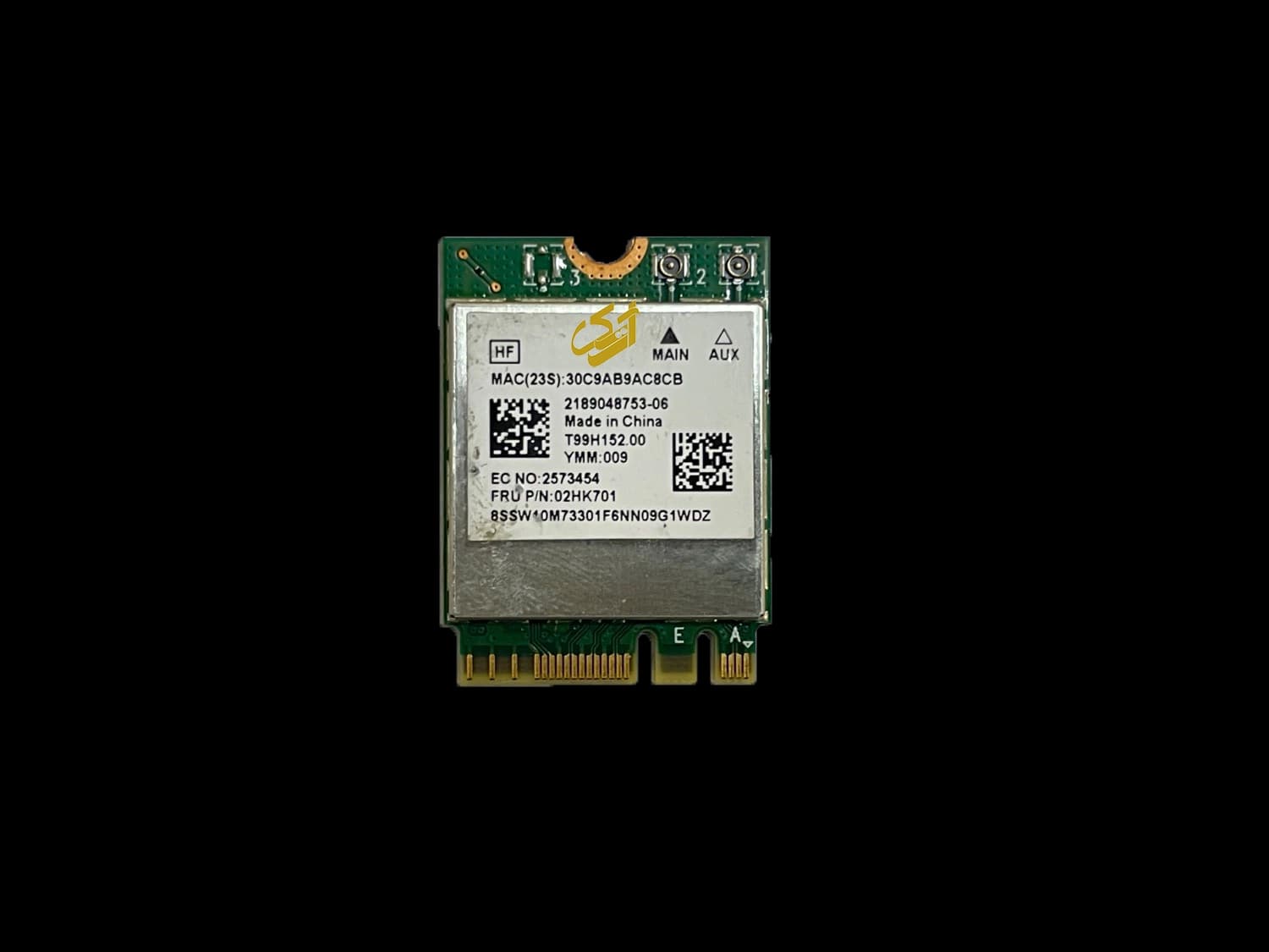 برد وای فای مدل Wireless RTL8822CE/FRU : 02HK701