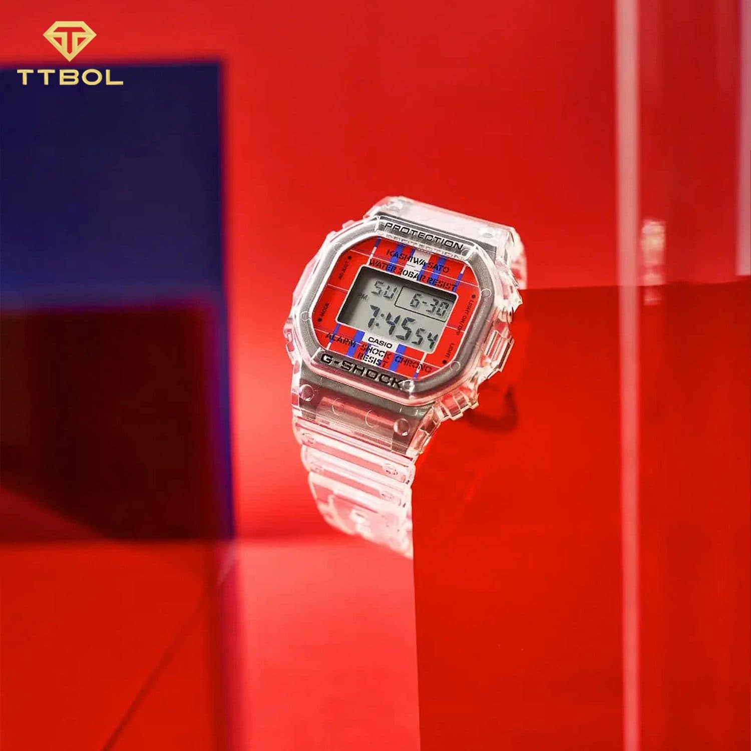ساعت مچی مردانه کاسیو جیشاک CASIO G-SHOCK DWE-5600KS-7 — تصویر ۸
