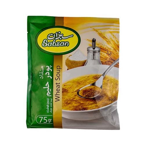حلیم70gسبزان