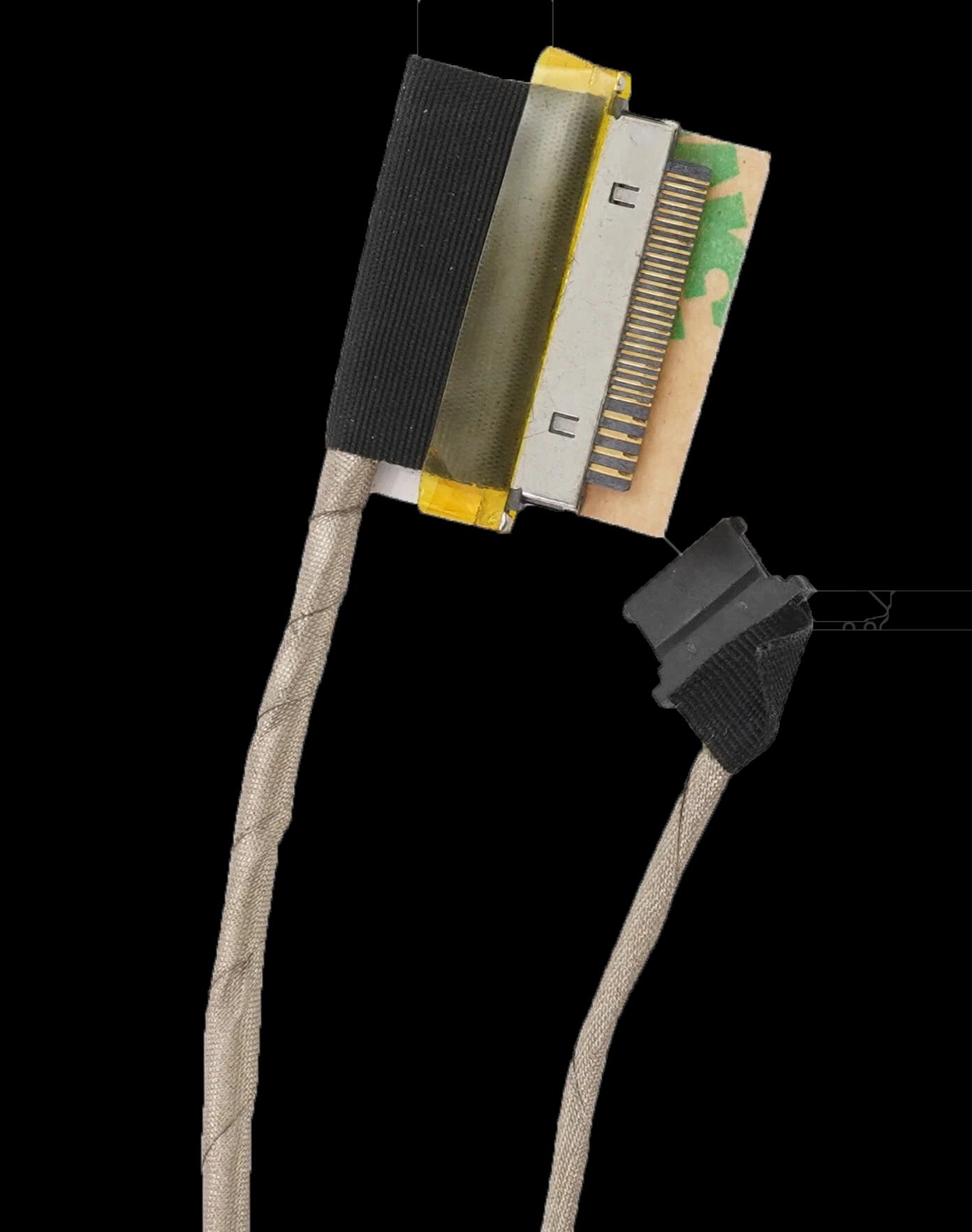 کابل فلت تصویر لپ تاپ سونی مدل Sony Vaio VGN-FW پارت نامبر 073-0001-6485_A — تصویر ۲