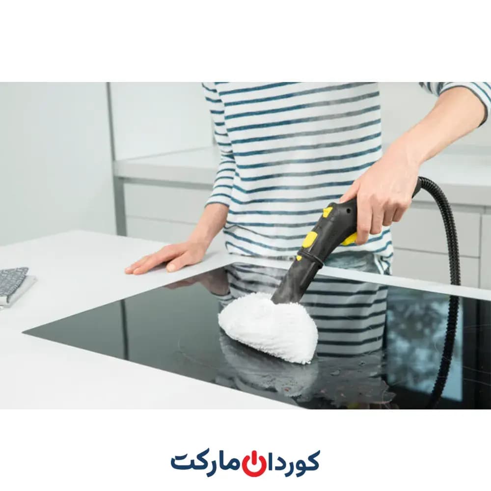 بخار شوی خانگی کارچر مدل Karcher Steam Cleaner SC 4 EasyFix آلمان استوک — تصویر ۸