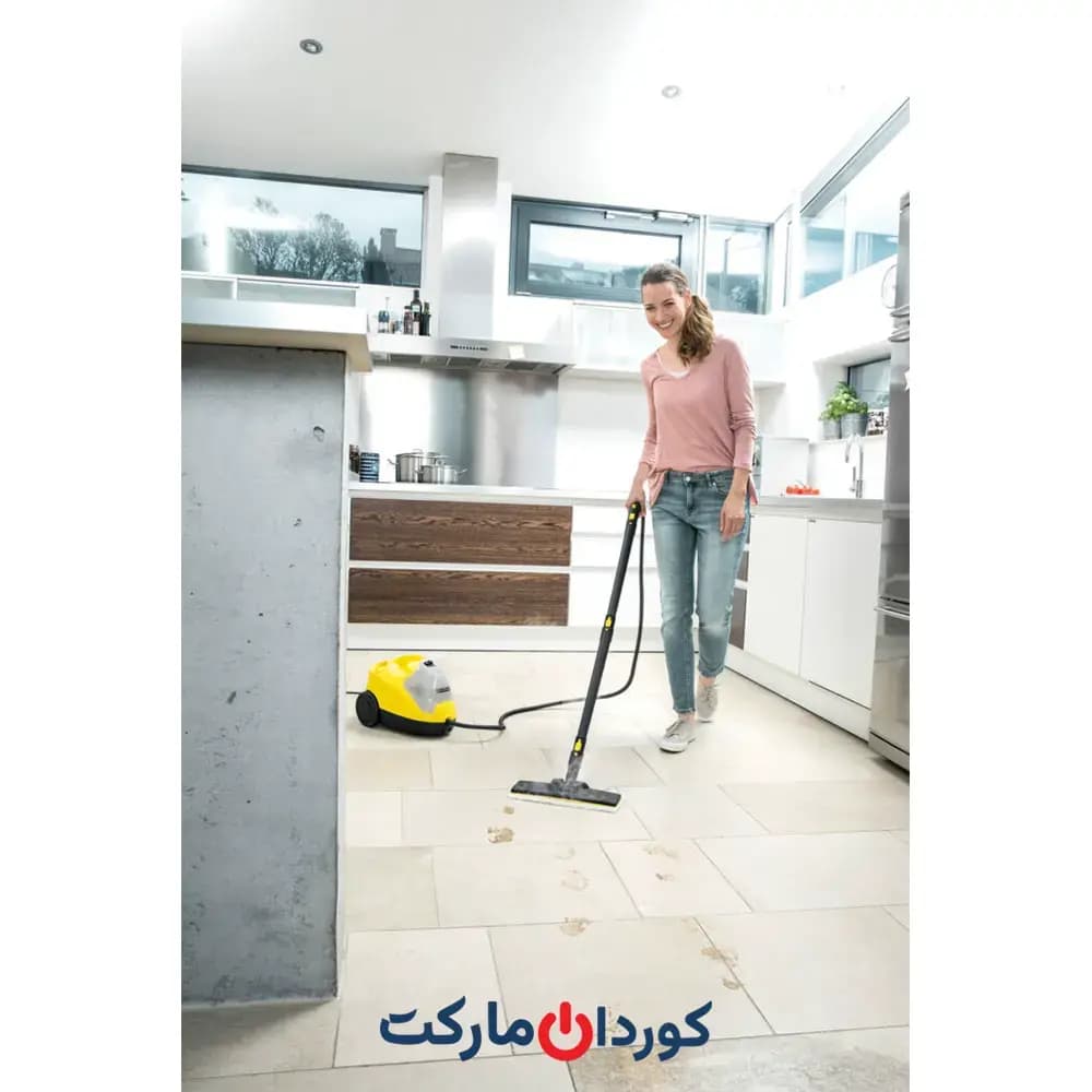 بخار شوی خانگی کارچر مدل Karcher Steam Cleaner SC 4 EasyFix آلمان استوک — تصویر ۷