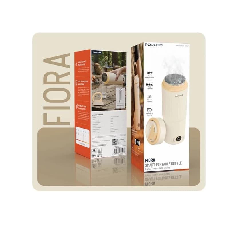 فلاسک برقی پرودو مدل FIORA کد PDSY619A — تصویر ۳