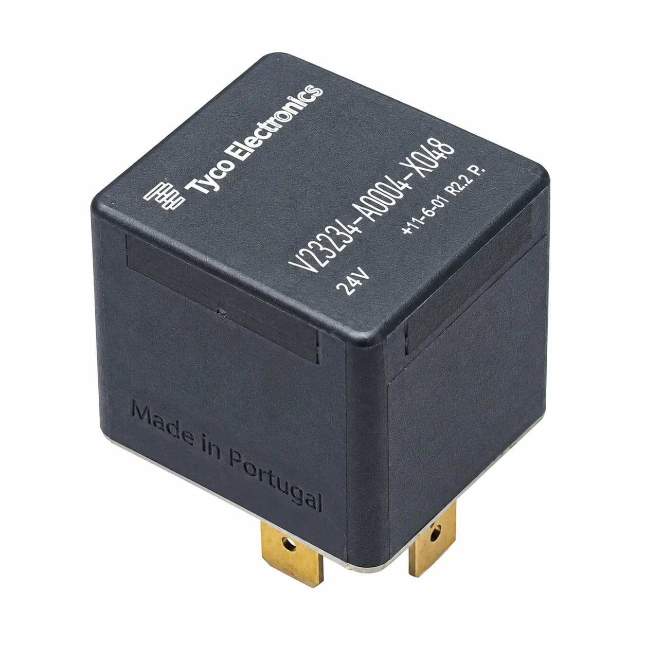 رله پنج فیش افتامات اصلی تایکو 24 ولت DC مدل Tyco V23234-A0004-X048