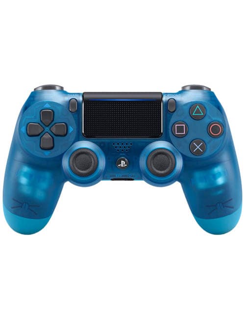دسته PS4 شفاف آبی