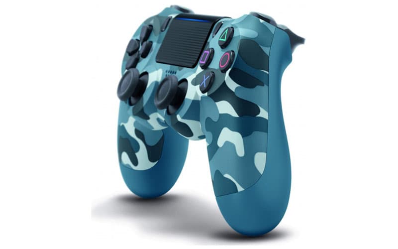 دسته PS4 طرح چریکی آبی — تصویر ۵