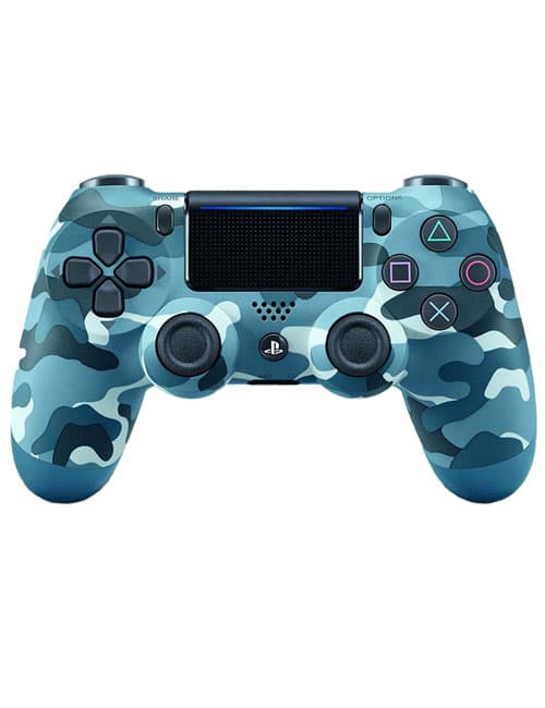 دسته PS4 طرح چریکی آبی