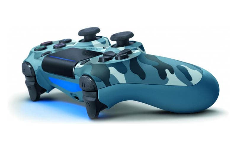 دسته PS4 طرح چریکی آبی — تصویر ۳