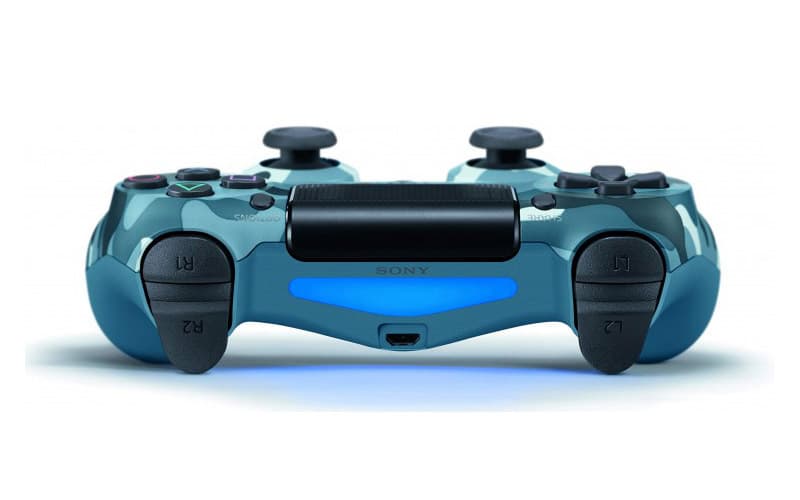 دسته PS4 طرح چریکی آبی — تصویر ۴