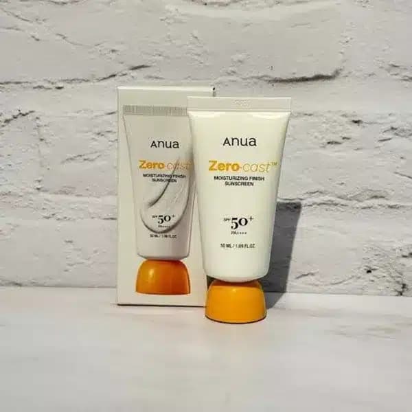 کرم ضد آفتاب آنوا مدل Anua Zero-cast با SPF 50+ حجم 50 میل