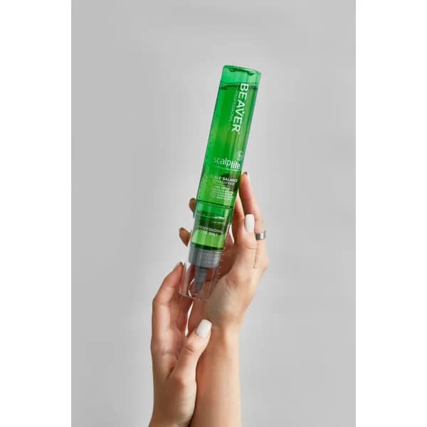 لوسیون کنترل چربی پوست سر بیور Beaver Scalp Balance Concentrate — تصویر ۴
