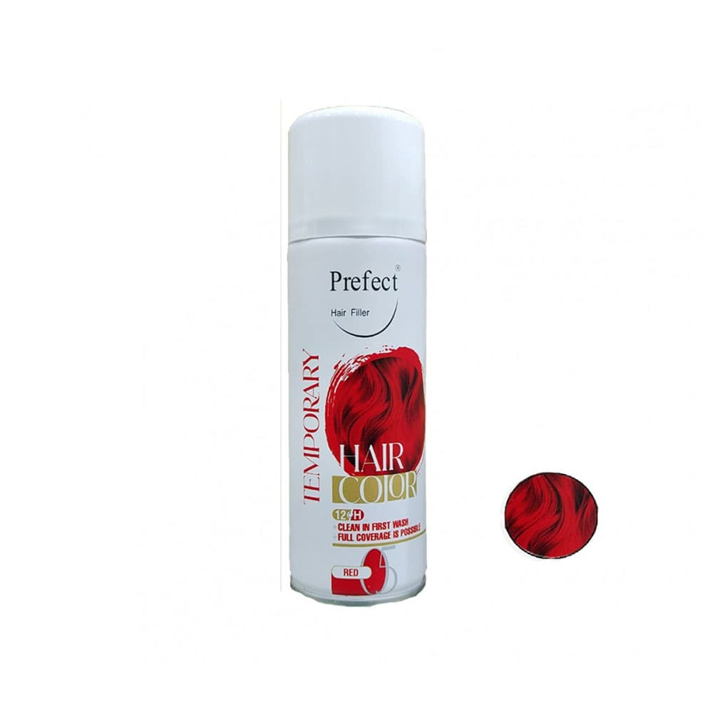 اسپری مو رنگی پرفکت شماره 05 قرمز Red (150 میل)
