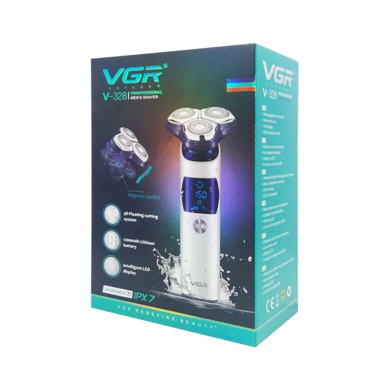 ماشین سه تیغ وی جی آر مدل V-328 — تصویر ۵