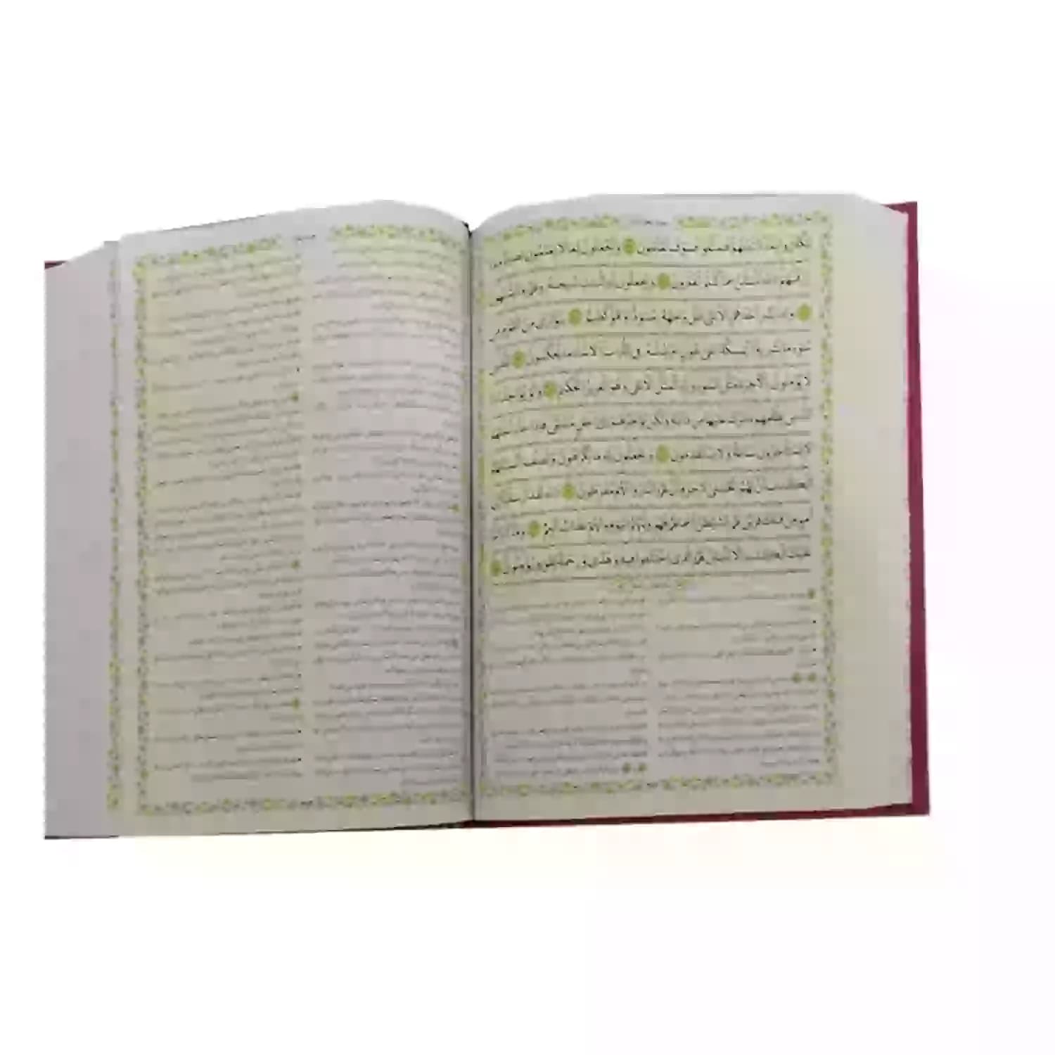 قرآن وزیری با ترجمه و تفسیر استاد قرائتی-جلد سرخابی-درسهایی از قرآن کد 10312802 — تصویر ۴