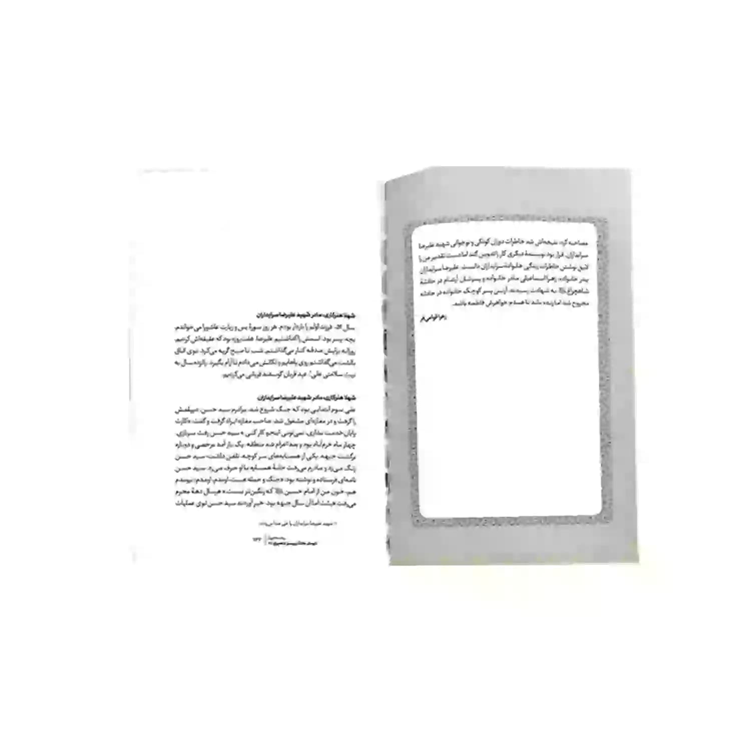 کتاب چراغ دار-روایت‌ هایی از زندگی شهدای حادثه تروریستی حرم حضرت شاهچراغ علیه السلام-راه یار کد 103928 — تصویر ۴
