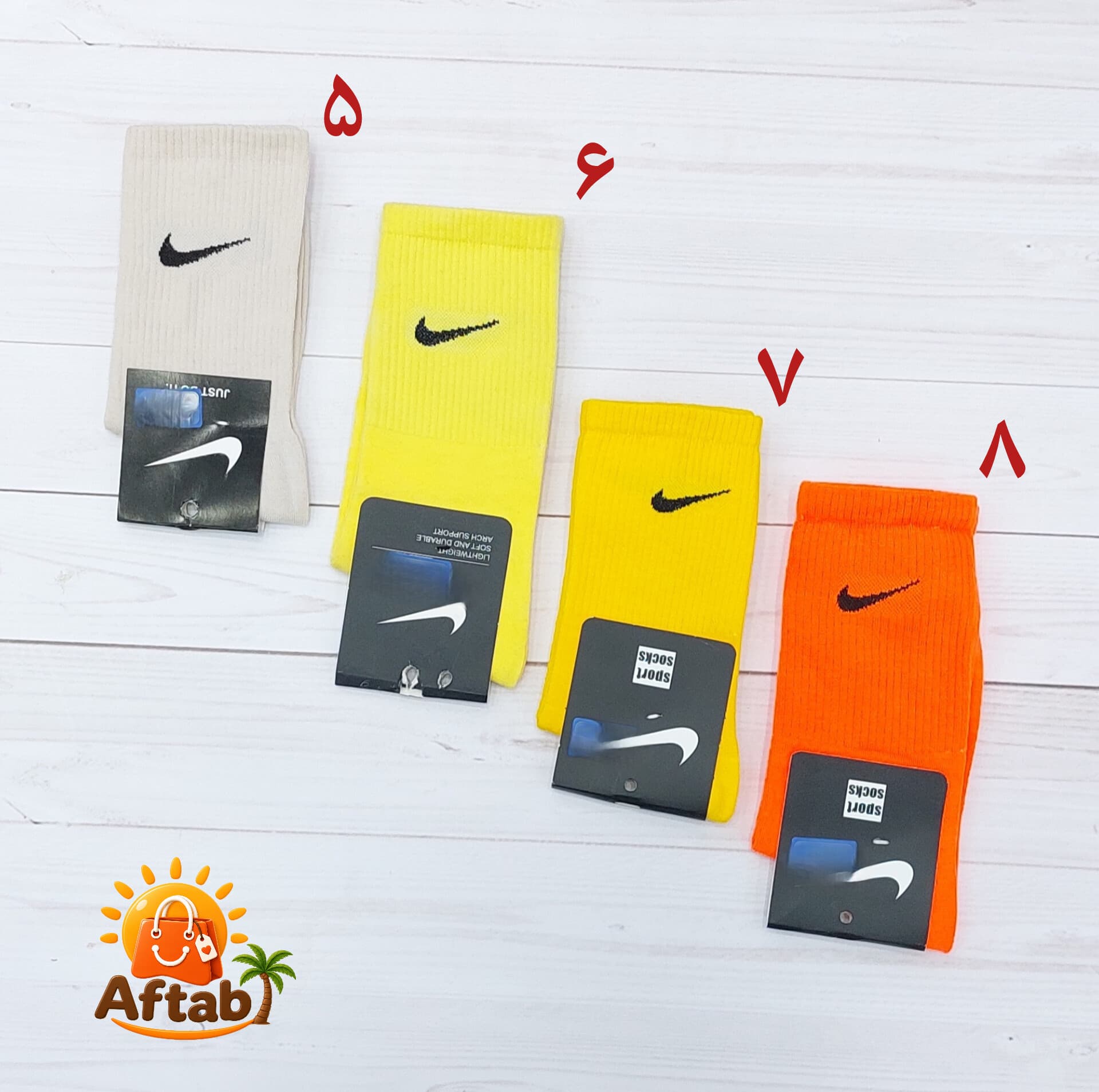جوراب ساقدار باشگاهی طرح نایکی NIKE — تصویر ۷