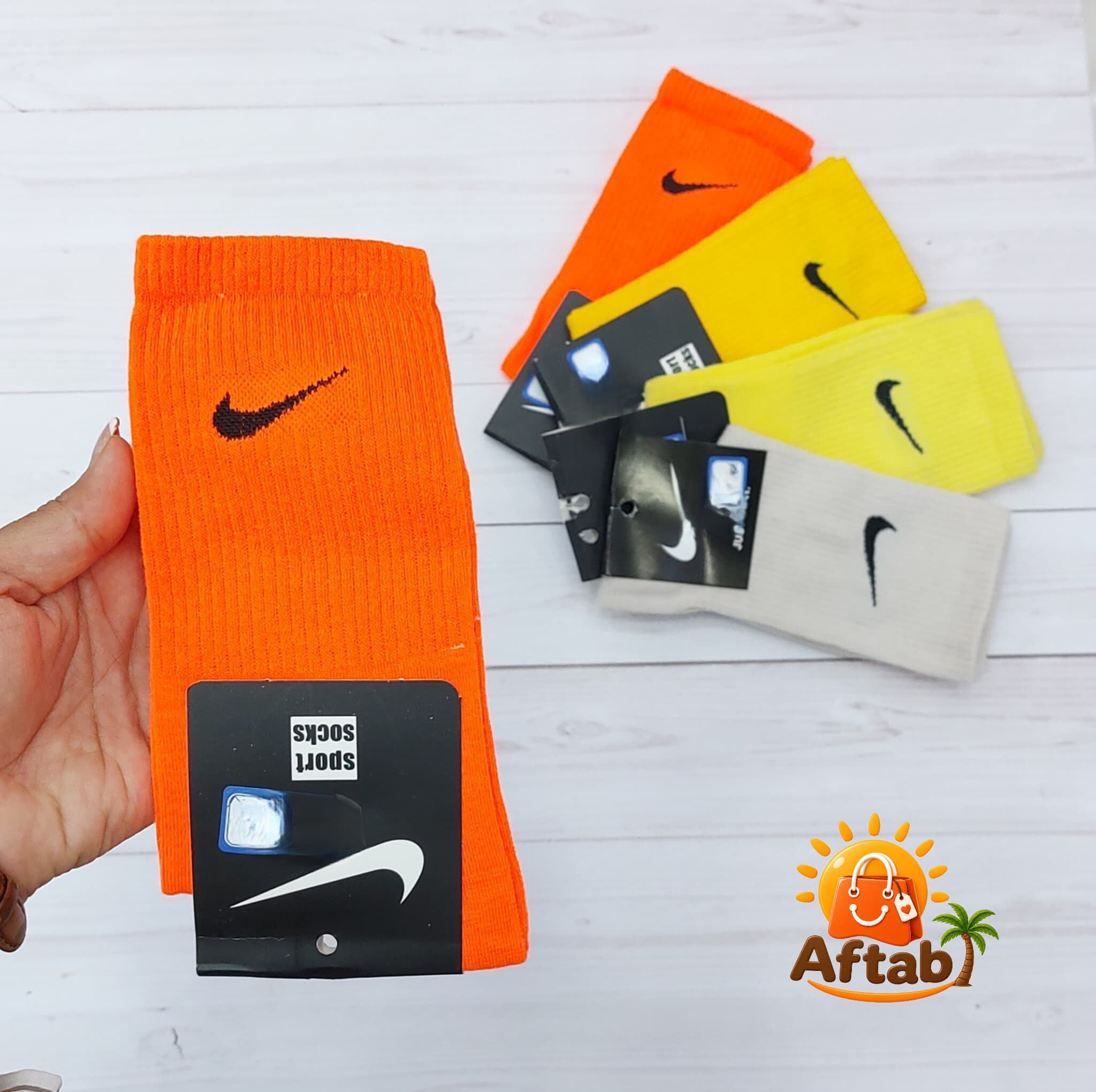 جوراب ساقدار باشگاهی طرح نایکی NIKE — تصویر ۶
