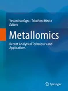 دانلود کتاب Metallomics: Recent Analytical Techniques and Applications