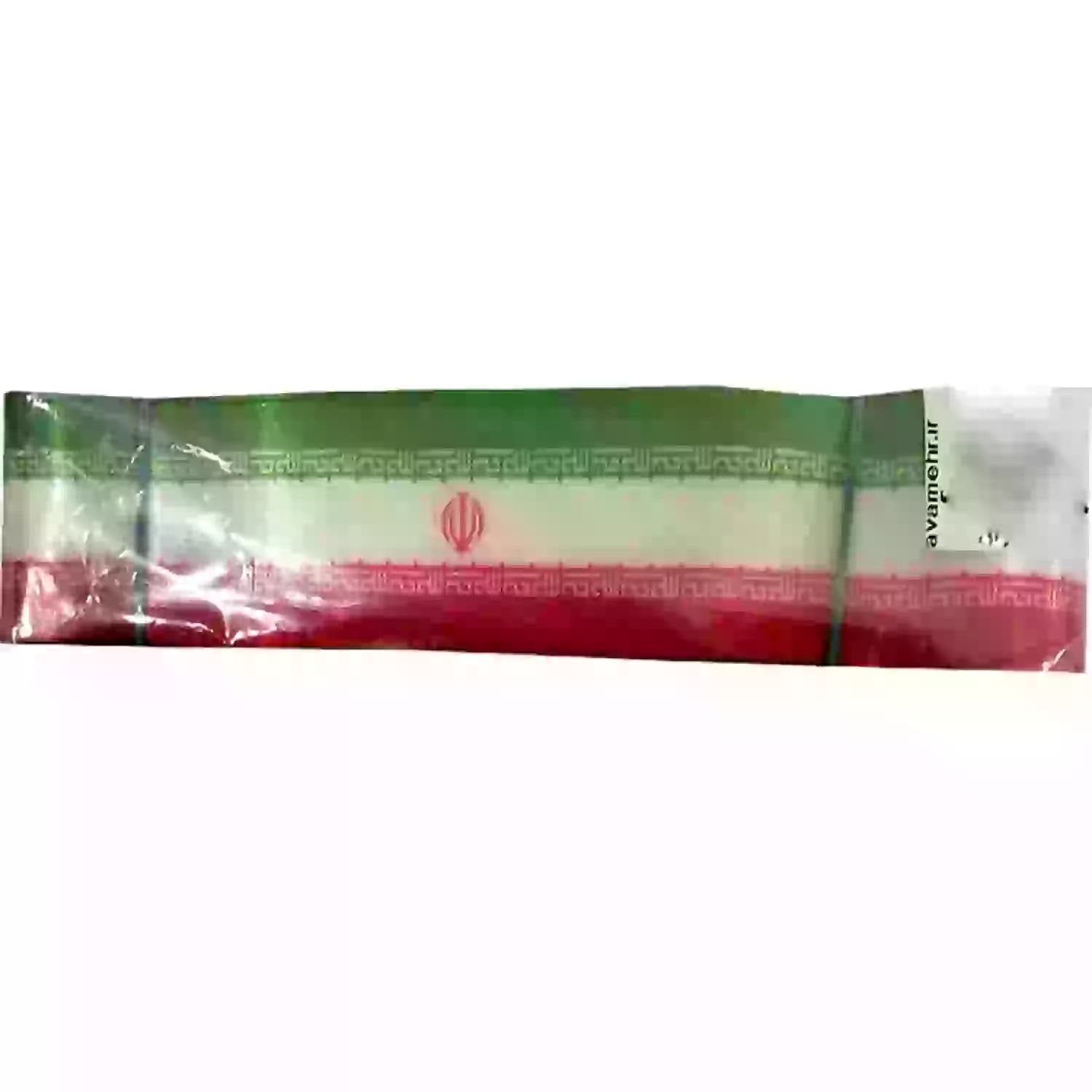 سربند ساتن دیجیتالی طرح پرچم ایران-4در75سانت-بسته 50عددی کد 103887