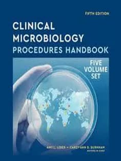 دانلود کتاب Clinical Microbiology Procedures Handbook