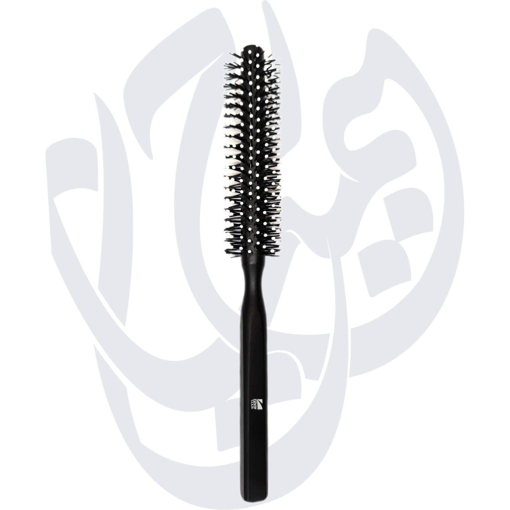 برس گرد چوبی مشکی فینی FINNY (برس پیچ)