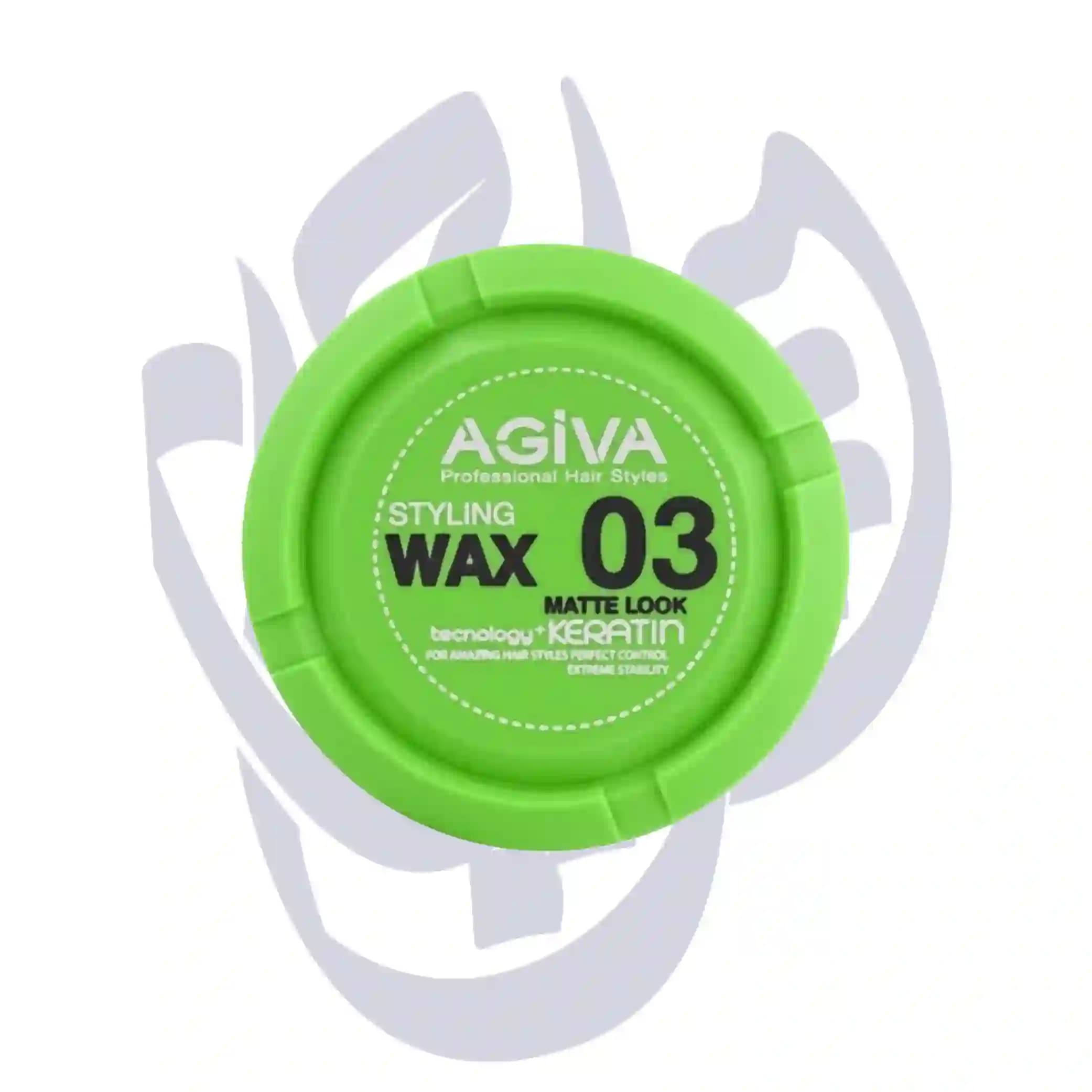 واکس مو آگیوا مدل 03 (سبز و مشکی) حجم 175 میلی لیتر AGIVA — تصویر ۳