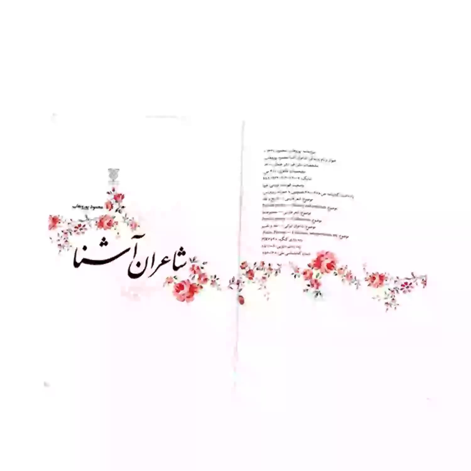 کتاب شاعران آشنا-آشنایی با 65شاعر برجسته شعر فارسی-جمال کد 103818 — تصویر ۴