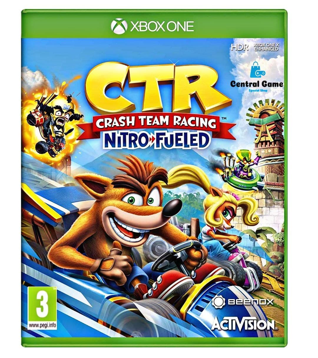 دیسک بازی Crash Team Racing – Nitro Fueled Xbox One آکبند