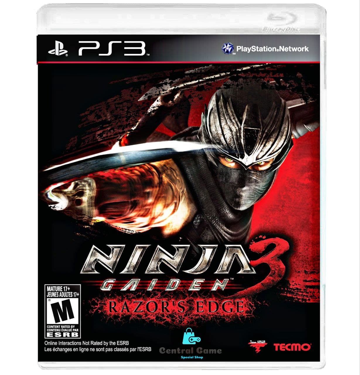 دیسک بازی Ninja Gaiden 3: Razor’s Edge Ps3 ریجن آل آکبند