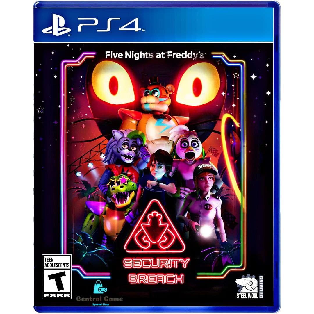 دیسک بازی Five Nights at Freddy’s: Security Breach Ps4 ریجن آل