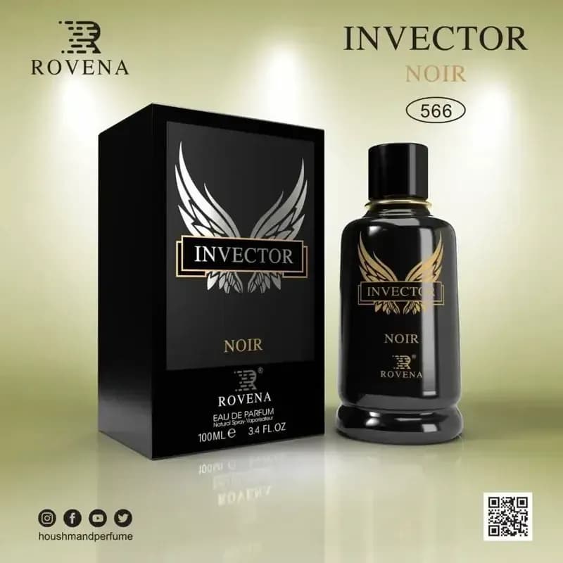 عطر مردانه روونا اینوکتور نویر مشابه پاکو رابان اینویکتوس اینتنس حجم 100 میل — تصویر ۲