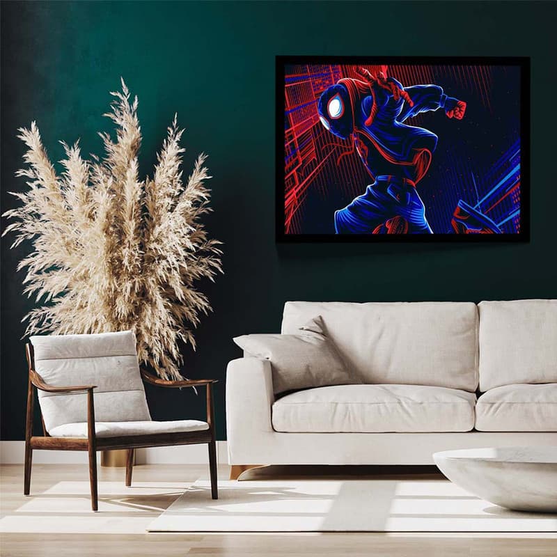 تابلو مدل spider man کد F-17025 — تصویر ۳