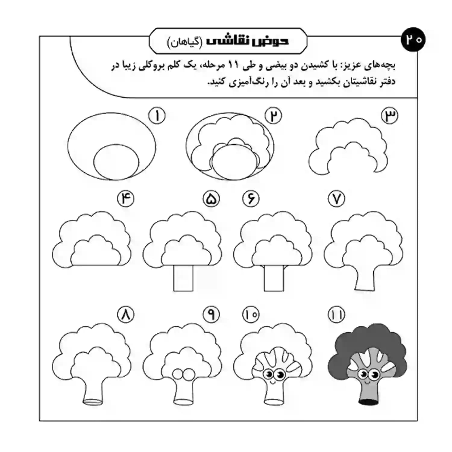 کتاب حوض نقاشی جلد1-آموزش نقاشی مرحله به مرحله-گیاهان- نشر یلداکتاب کد 103781 — تصویر ۴