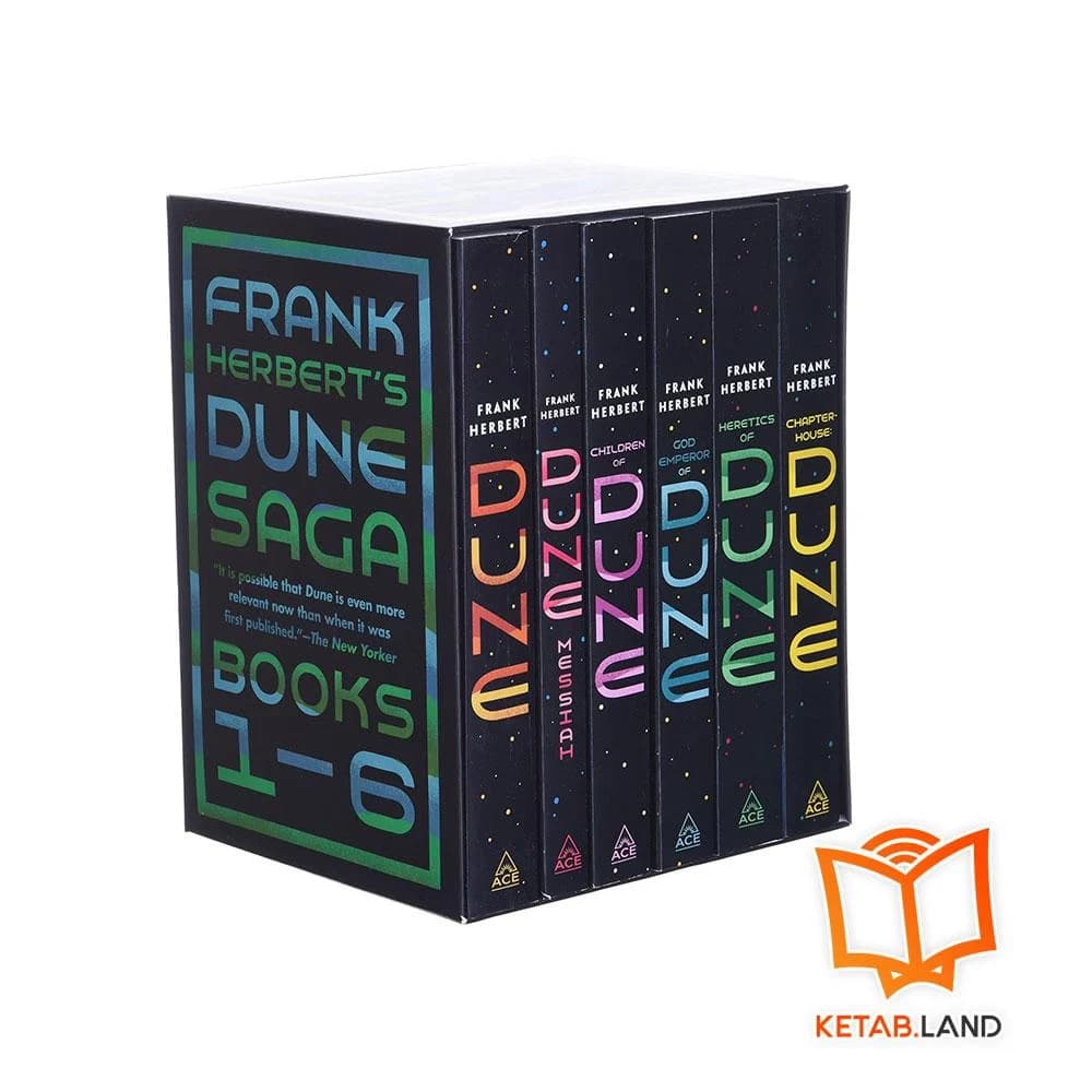 پک مجموعه کتاب های Dune مشابه اورجینال