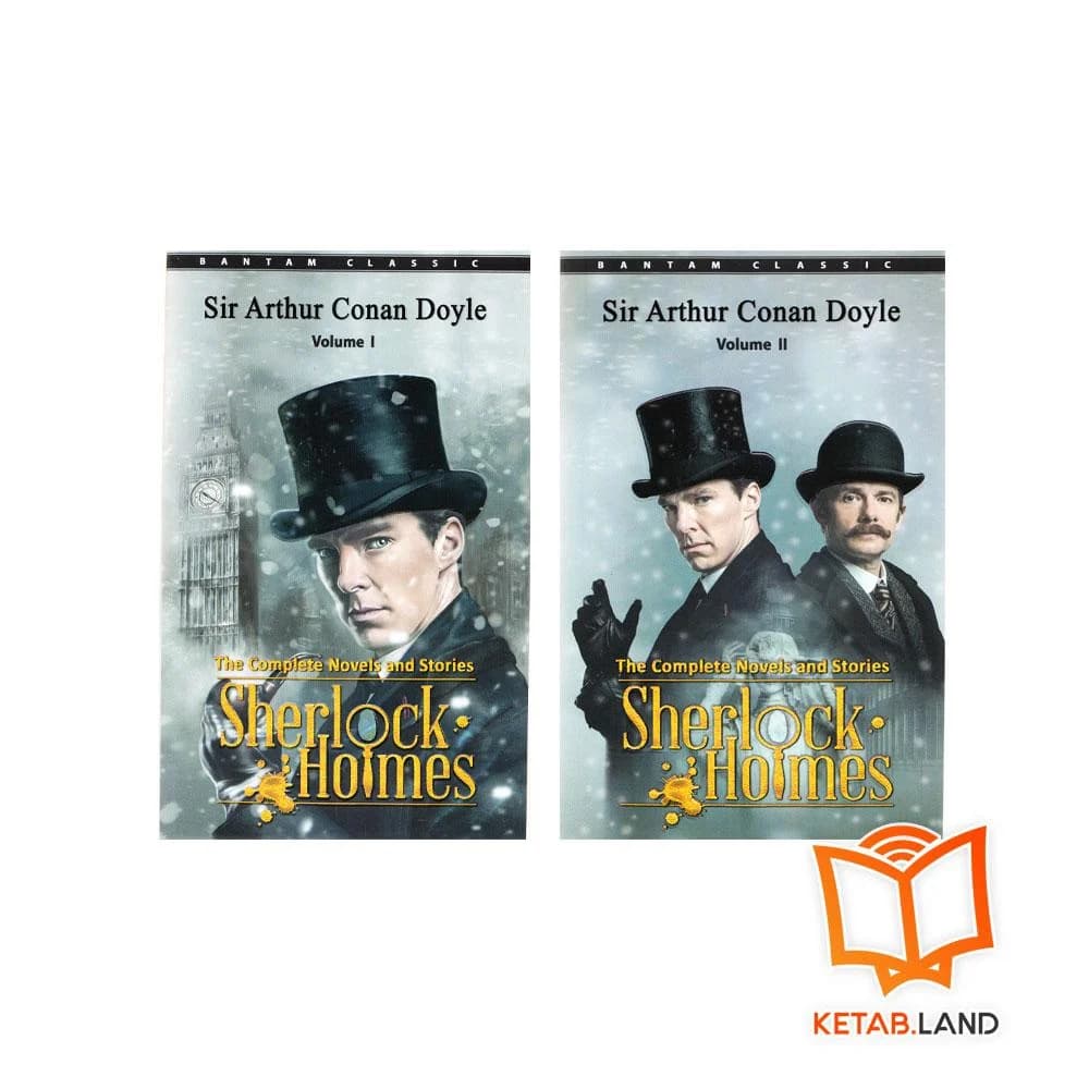 پک دو جلدی رمان Sherlock Holmes