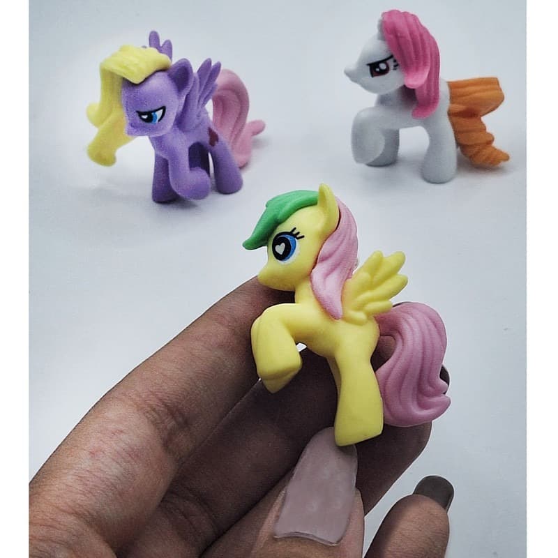 فیگور ناب سل مدل اسب تک شاخ کد unicorn_01 مجموعه 6 عددی — تصویر ۶