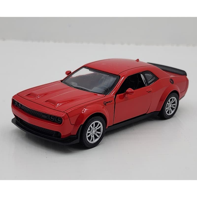 ماشین بازی ناب سل مدل فلزی عقب کش DODGE CHALLENGER SRT — تصویر ۶