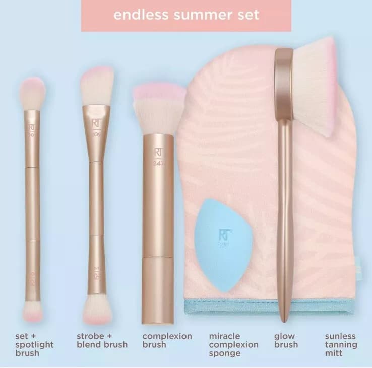 ست براش آرایشی Endless Summer ریل تکنیک 6تکه real-techniques — تصویر ۳