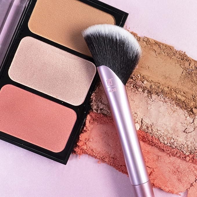 براش آرایش رژگونه و هایلایتر ریل تکنیک سری Cheek Rebel Edge real-techniques — تصویر ۴
