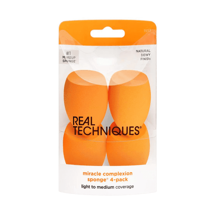 اسفنج آرایشی ۴ عددی ریل تکنیک real-techniques