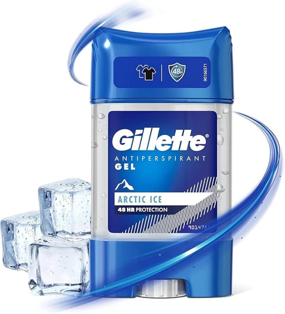 دئودورانت ژلی ضد تعریق مردانه ژیلت Arctic Ice gillette — تصویر ۳