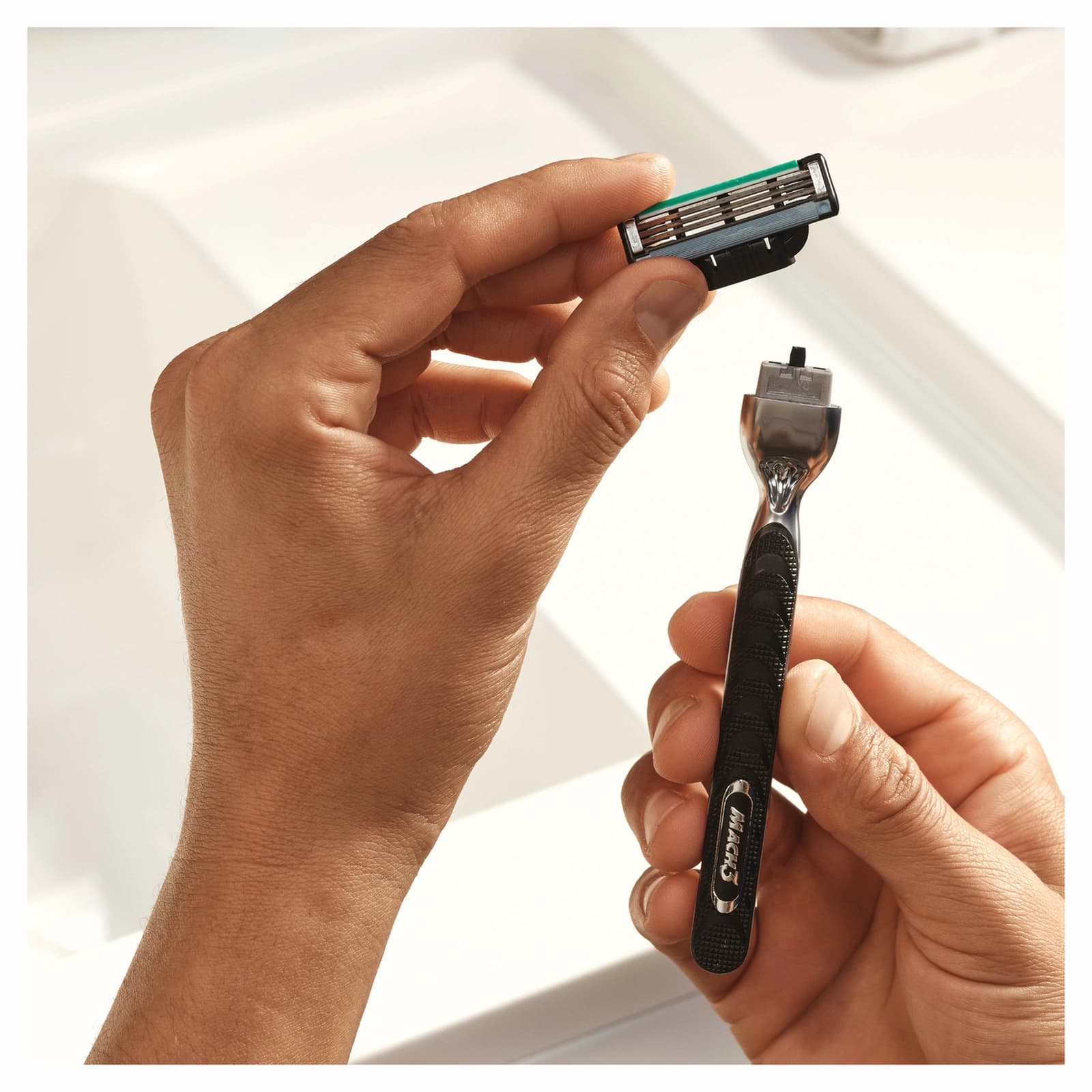 تیغ یدک مچ تری ژیلت ۴ عددی اصل gillette — تصویر ۲