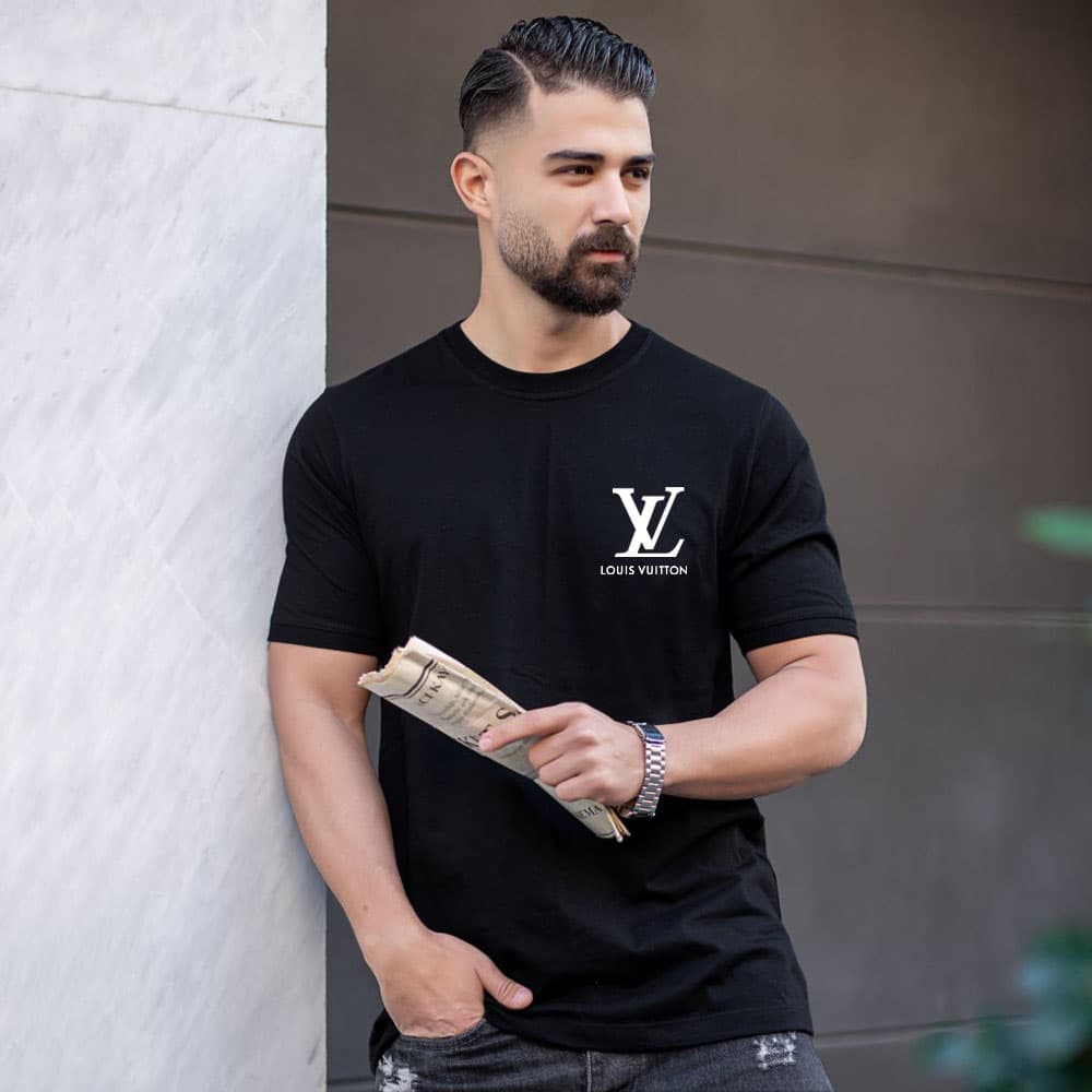 تیشرت مردانه LV رنگ مشکی