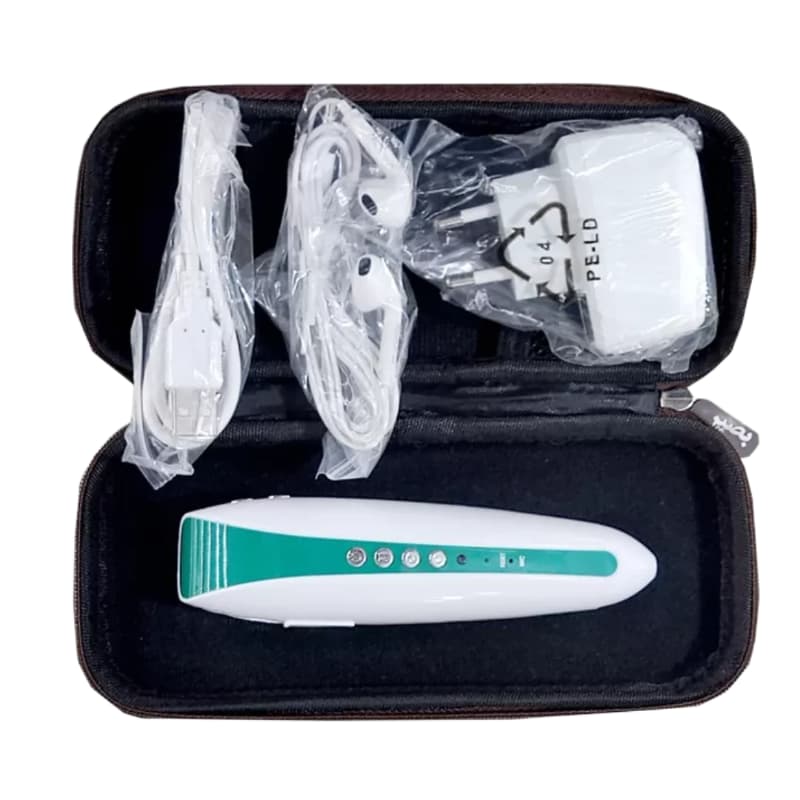 قلم قرآنی بصیر 40گیگ قرآن درشت خط و کلیات مفاتیح کیف چرمی کد 103677 — تصویر ۶