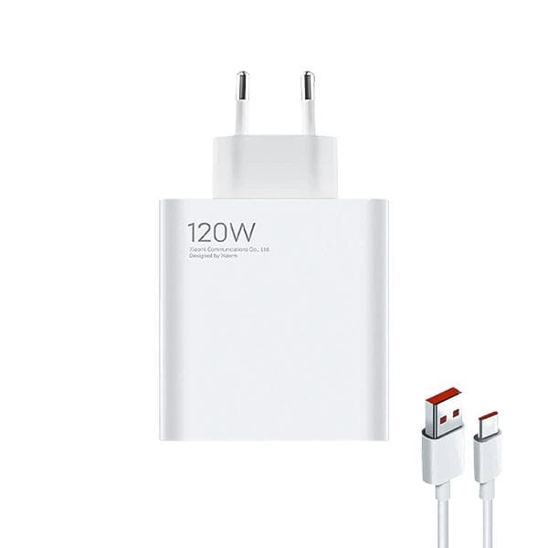 شارژر دیواری شیائومی 120W مدل MDY-12-EH به همراه کابل Type-c