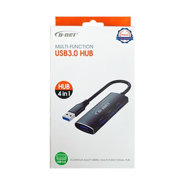 هاب فلزی 4 پورت USB3 دی نت مدل DT-430 — تصویر ۲