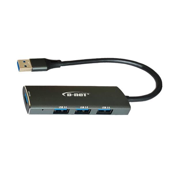 هاب فلزی 4 پورت USB3 دی نت مدل DT-430