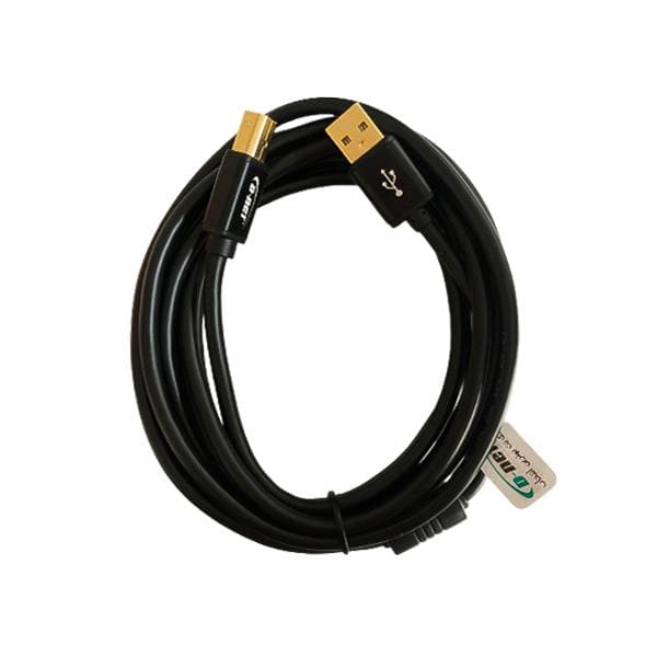 کابل پرینتر USB کانکتور فلزی دی نت طول 3 متر — تصویر ۳