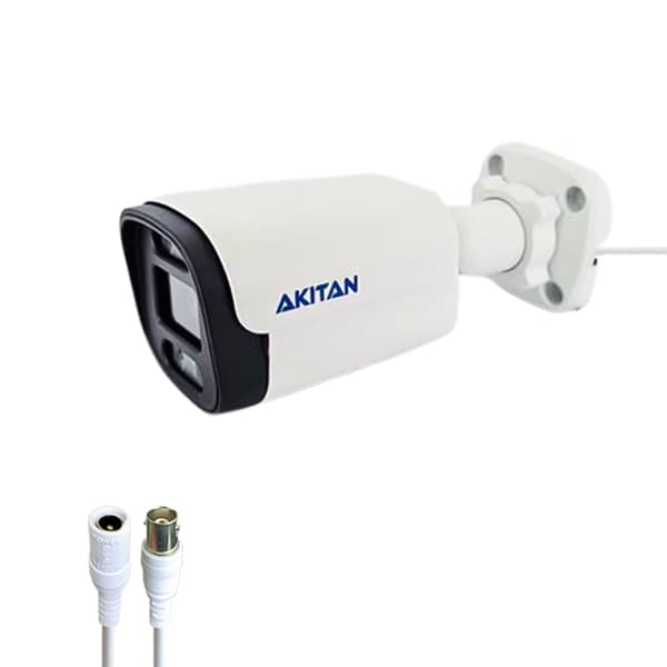 دوربین بولت دید در شب رنگی AKITAN 5MP مدل AHD AK-B445MW